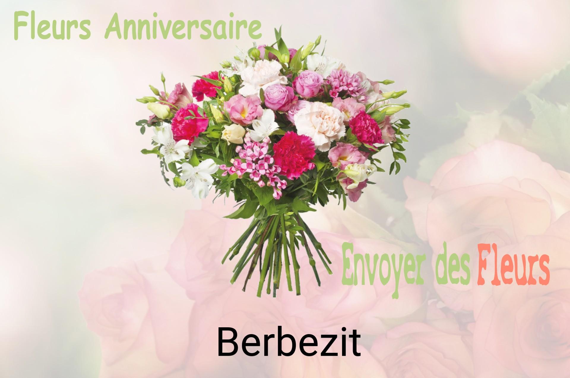 Bouquet de fleurs d’anniversaire livré à Berbezit